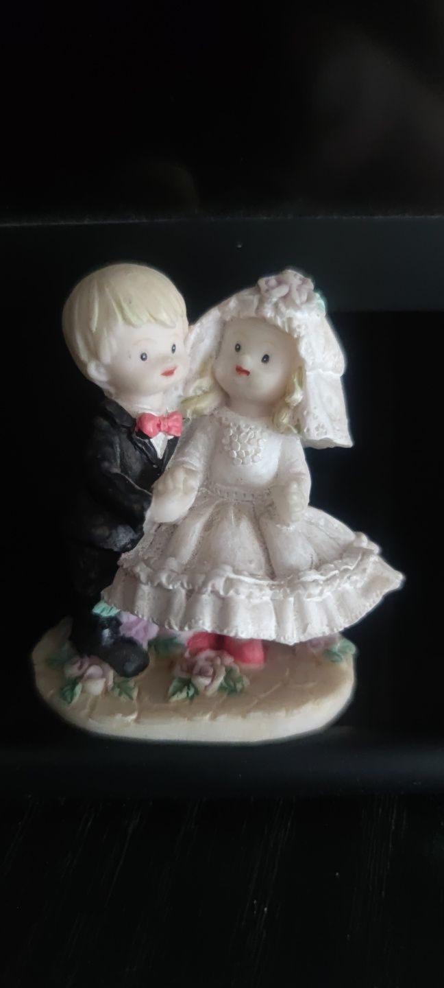 Свечка цыфра 25 лет, статуэтка на торт жених и невеста