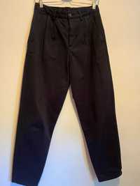 Granatowe męskie spodnie ZARA  EUR 38