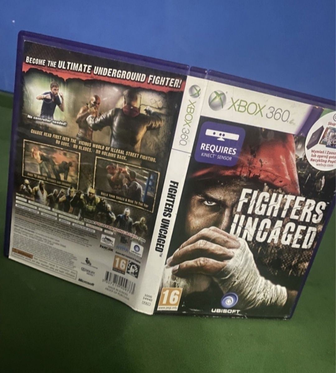 Fighters Uncaged Kinect xbox 360 mma reling boks tekken mortal x360