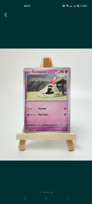 Sandygast 095/193 karta pokemon Paldea Evolved