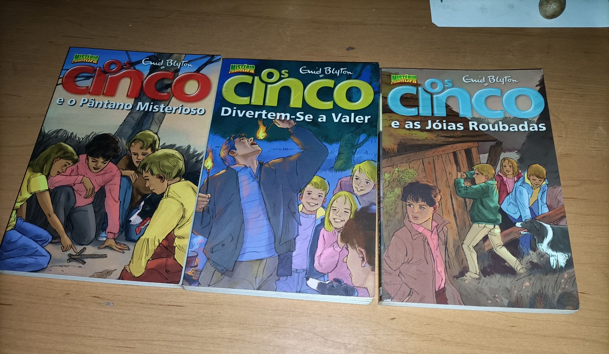 Os cinco_17 livros