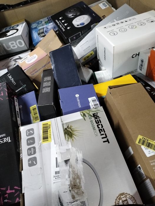 Amazon palety elektronika zwroty konsumenckie