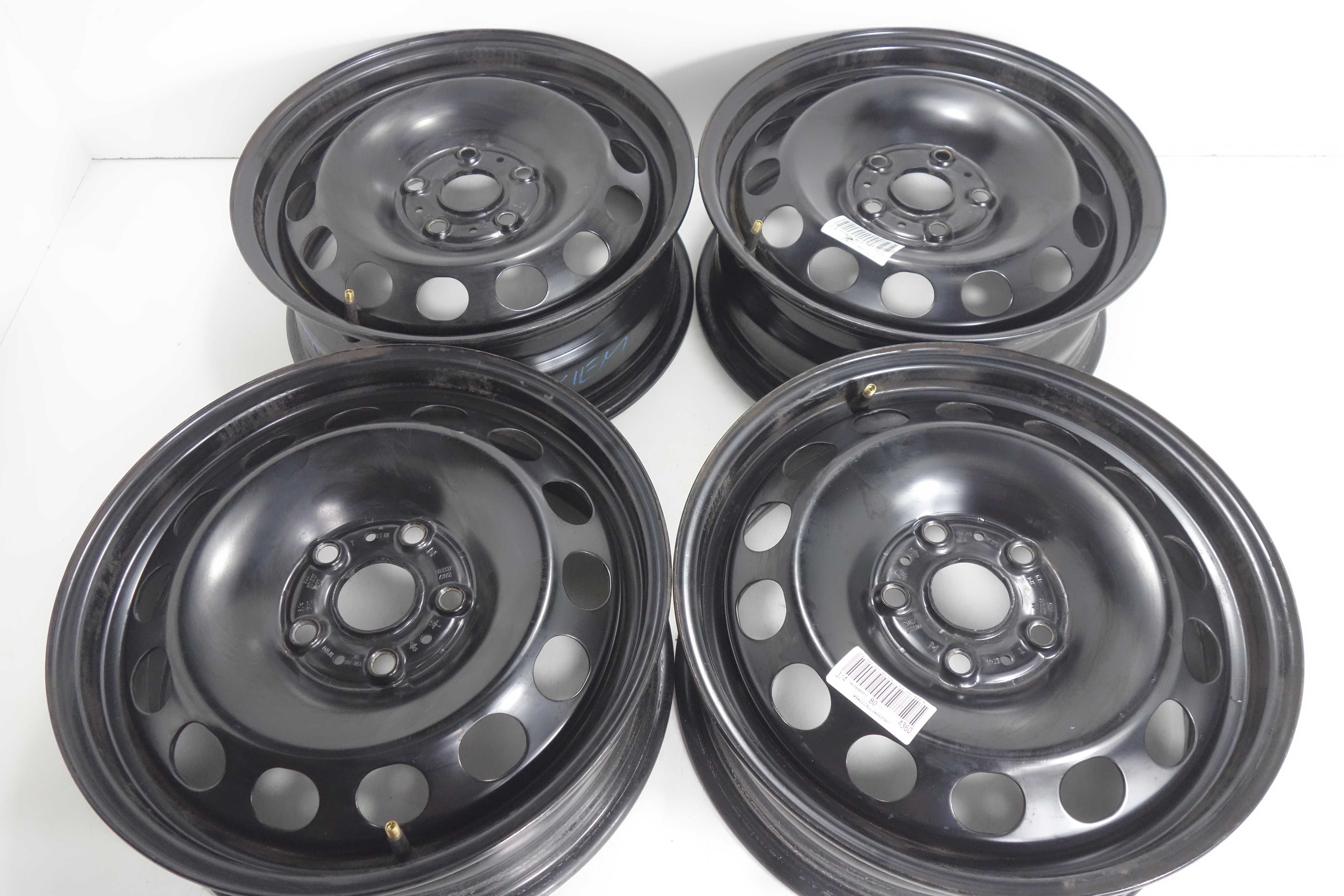 Felgi stalowe 16" 5x112 + Kołpak Audi A3 Skoda Octavia Vw Golf 455