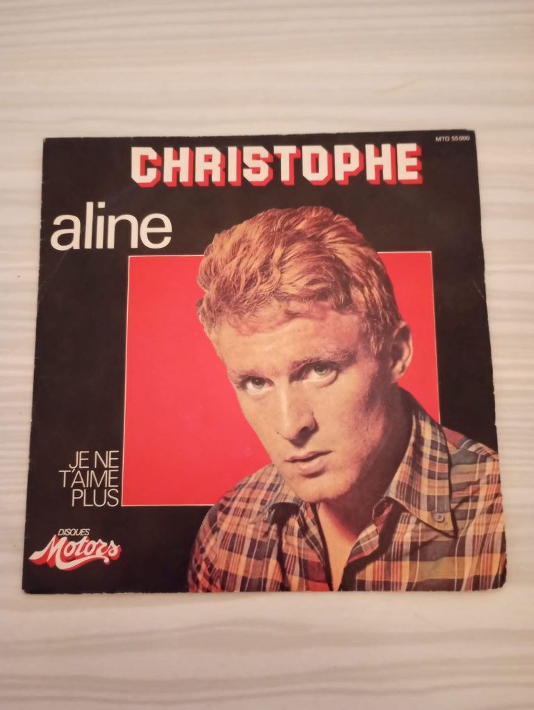 Vinil Christophe Aline "Je ne t'aime plus"