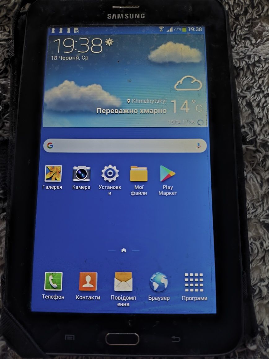 Планшет Samsung Galaxy Tab 3  та Asus Pad 7 LTE