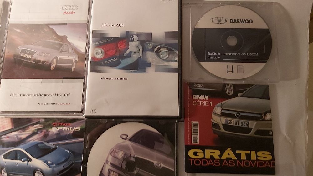 DVDs sobre automóveis e motas