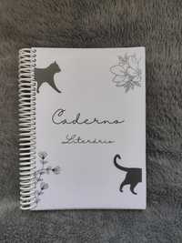 Caderno Literário (tema gatos)