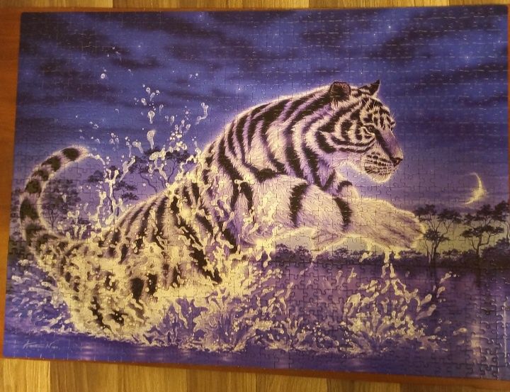 Puzzle fluorescencyjne Clementoni 1000 elementów