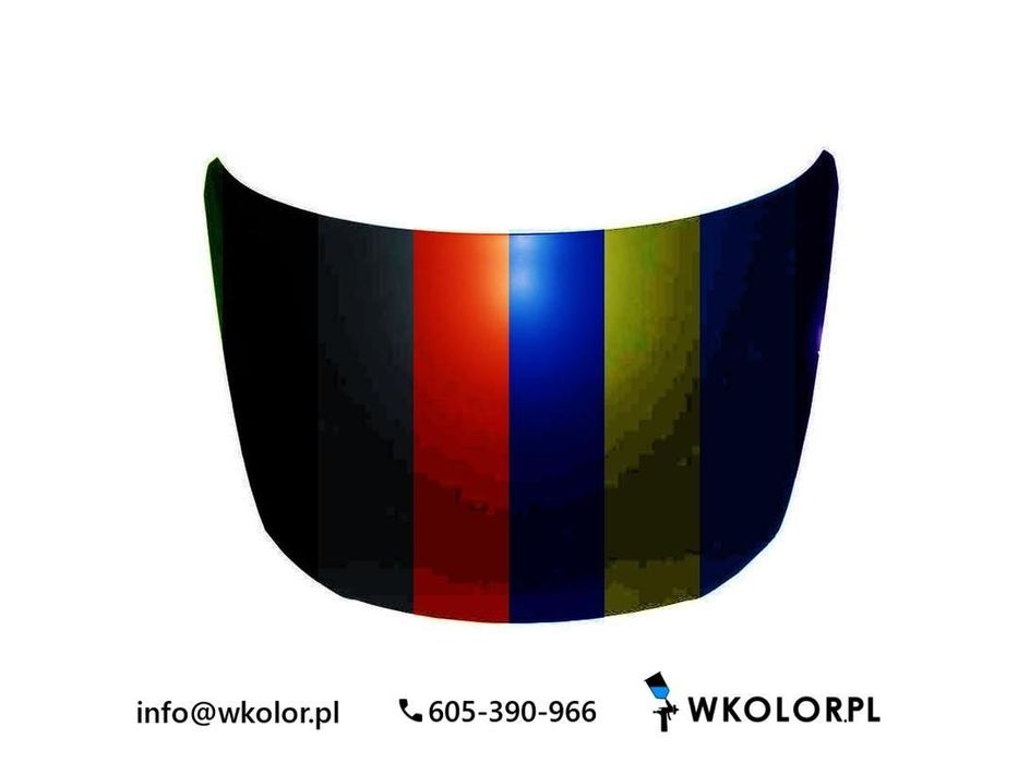 NOWA POKRYWA SILNIKA VW PASSAT B6 2009-2010 LAKIEROWANA W KOLOR