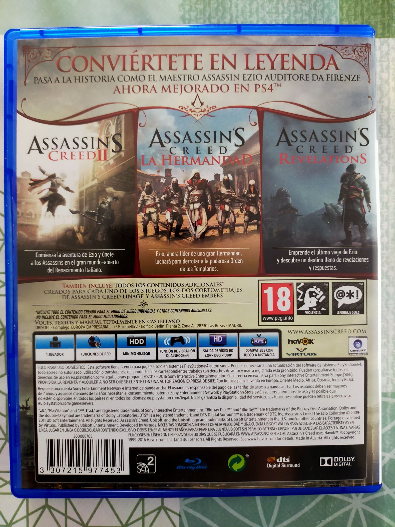 Jogo PS4 Assassin's Creed The Ezio Collection