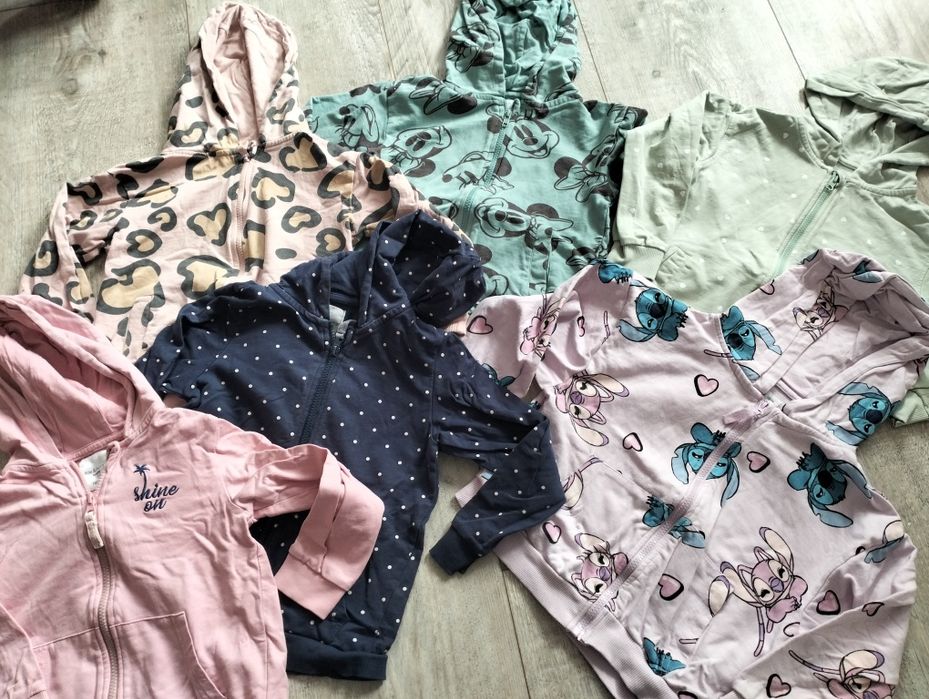 Paka ubrań dziewczynka 122/128
