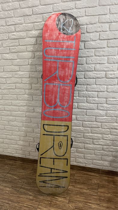 Сноуборд k2 turbo dreams 164 + крепы +боты +чехол