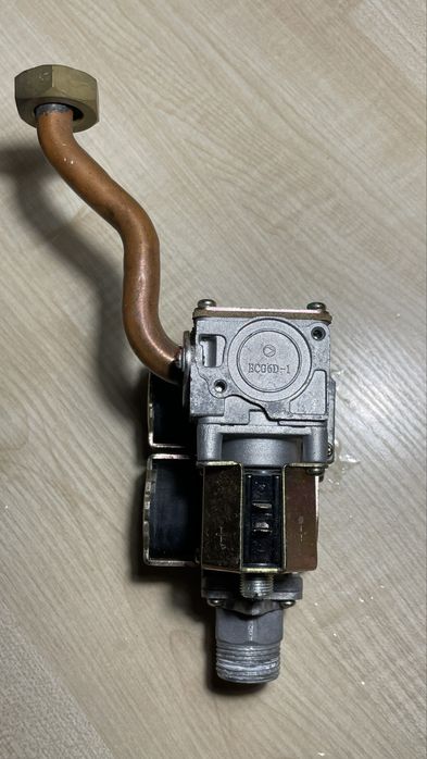 Клапан газовий з модулятором  та штуцером  Solly  Н18