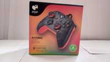 Pad PDP Atomic Carbon Szaro-pomarańczowy Xbox One, , Xbox Series XS PC