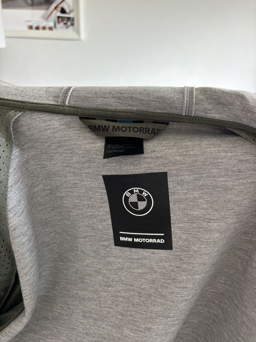 Camisola mota com fecho BMW Motorrad e protecoes