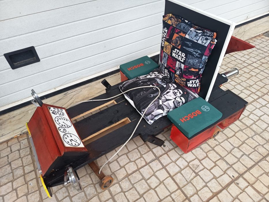 Carrinho de rolamentos