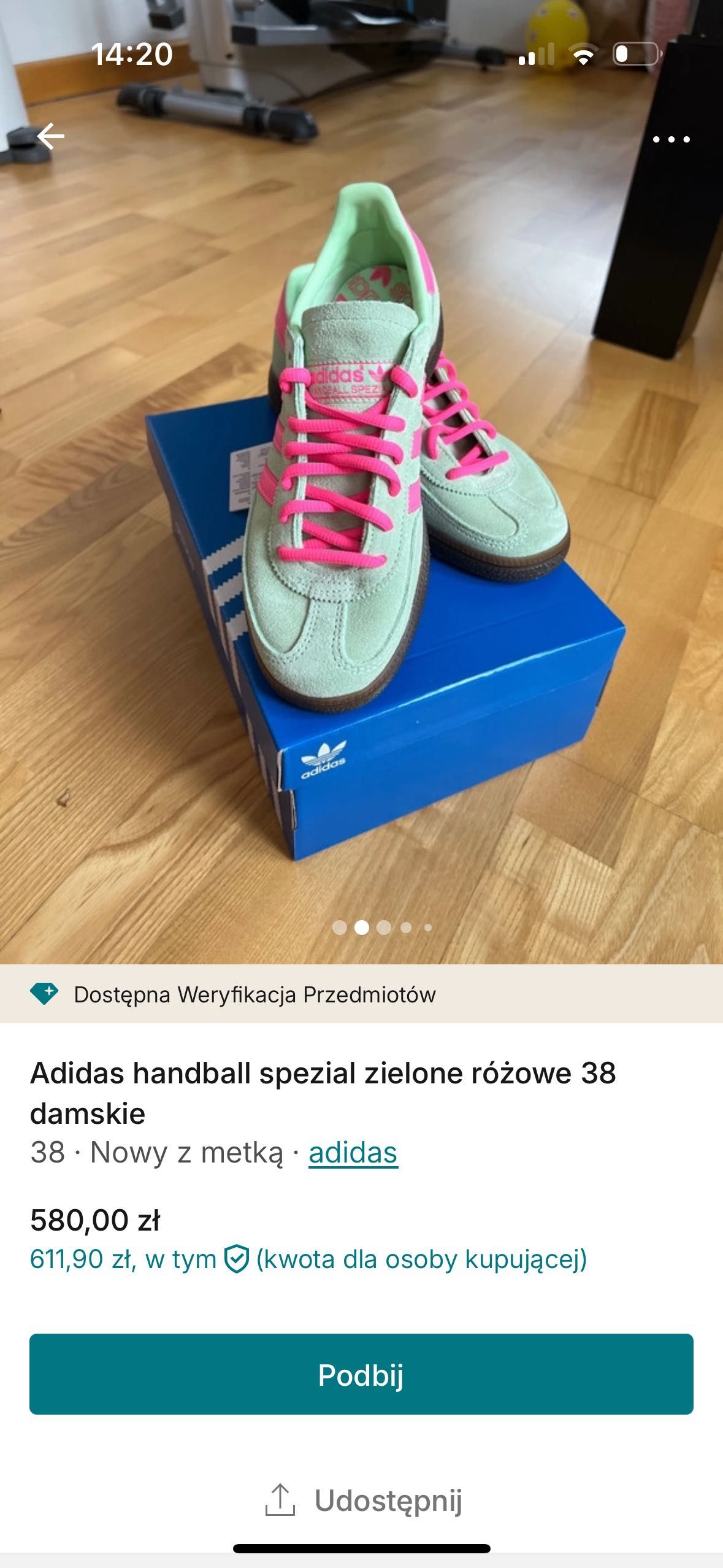 Adidas handball spezial 38