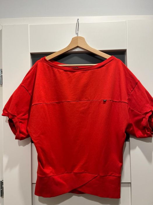 Bluza bawełniana z krótkim rękawem