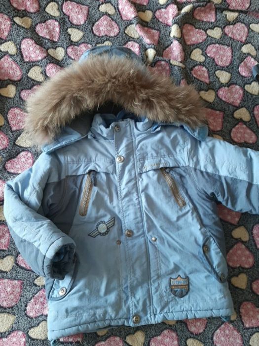 Зимний комбинезон на мальчика