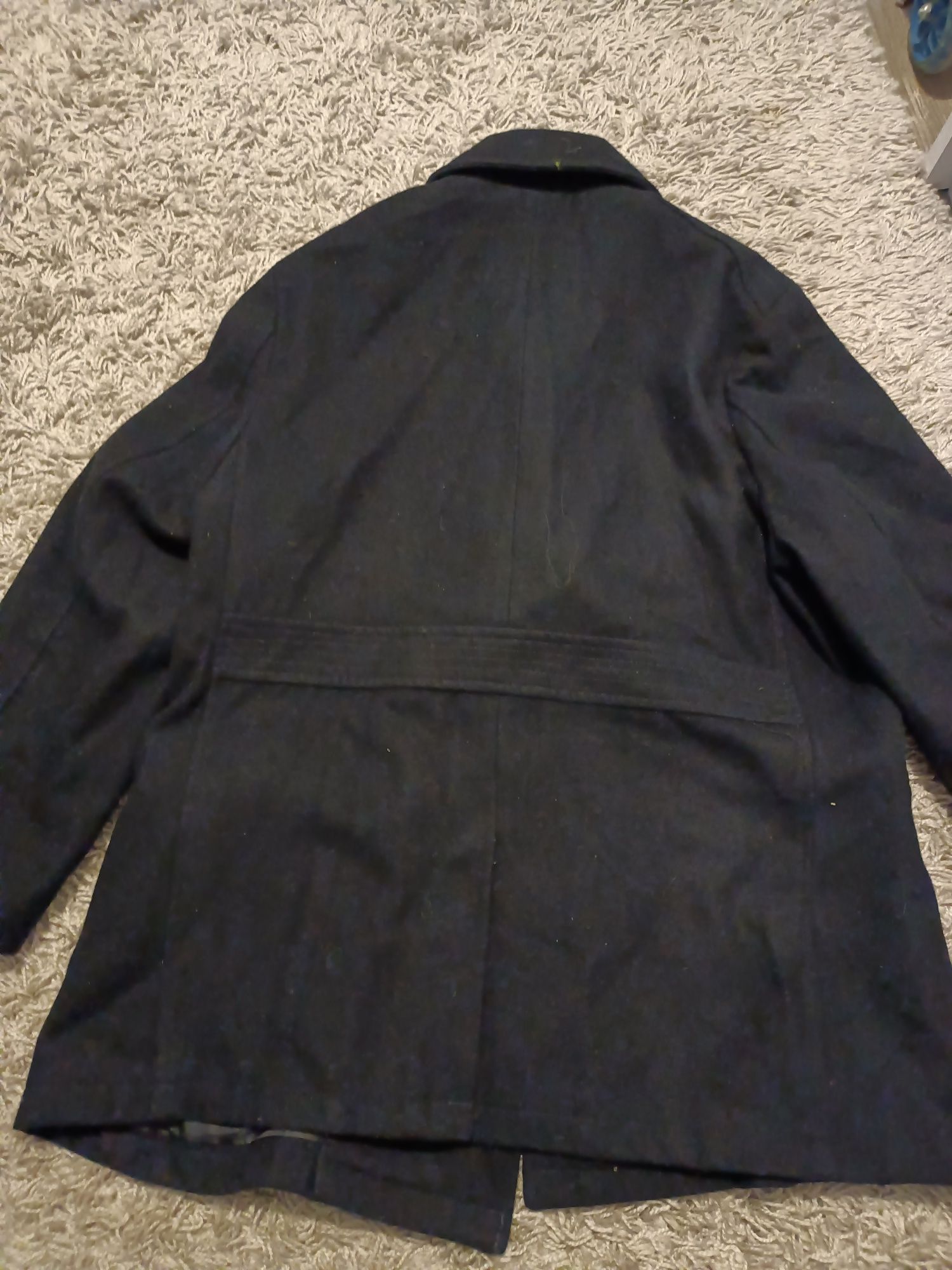 Easy płaszcz damski czarny XL płaszczyk kurtka
