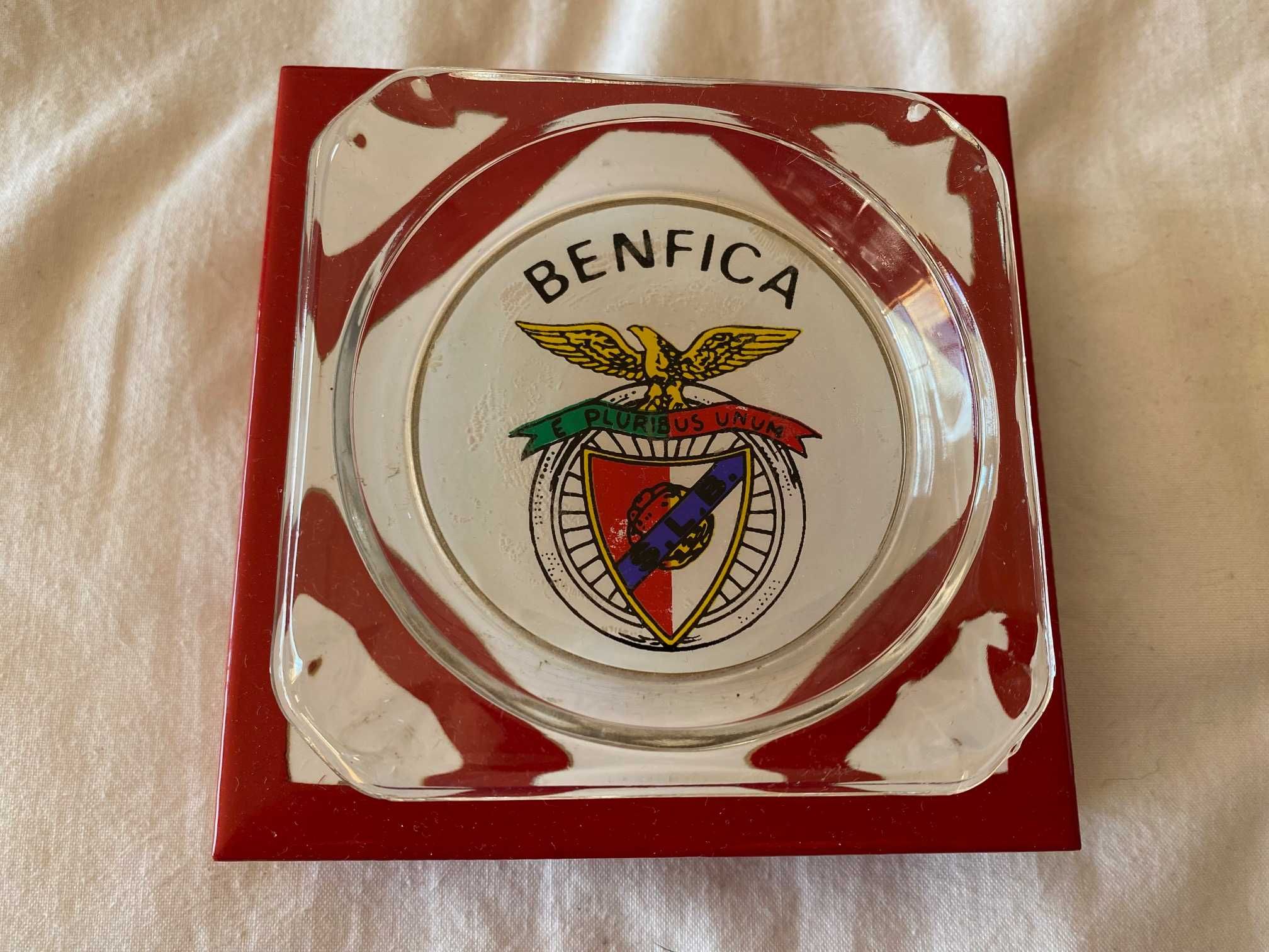 Cinzeiro com fósforos SLB BENFICA VINTAGE Novo