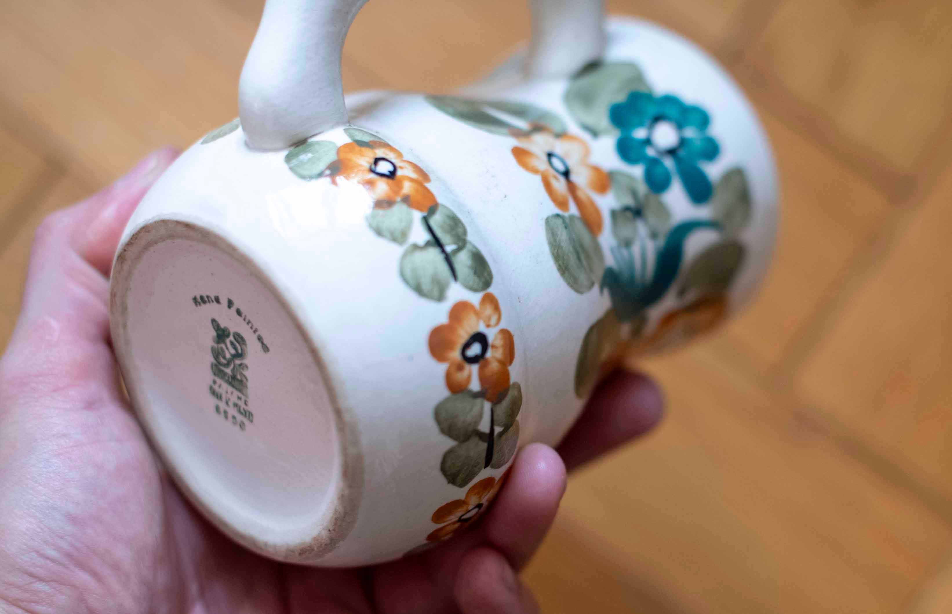 Fajans Ceramika Porcelana Bolesławiec Kufel wazon Włocławek Cepelia