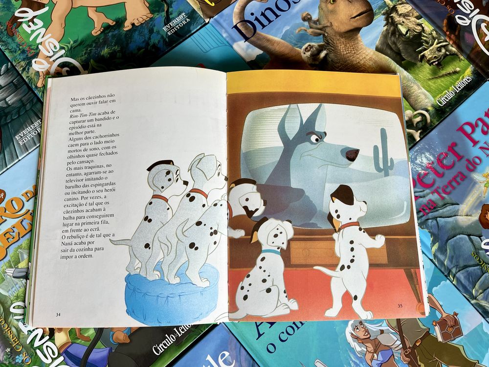 Coleção de livros clássicos da Disney - Editora Everest