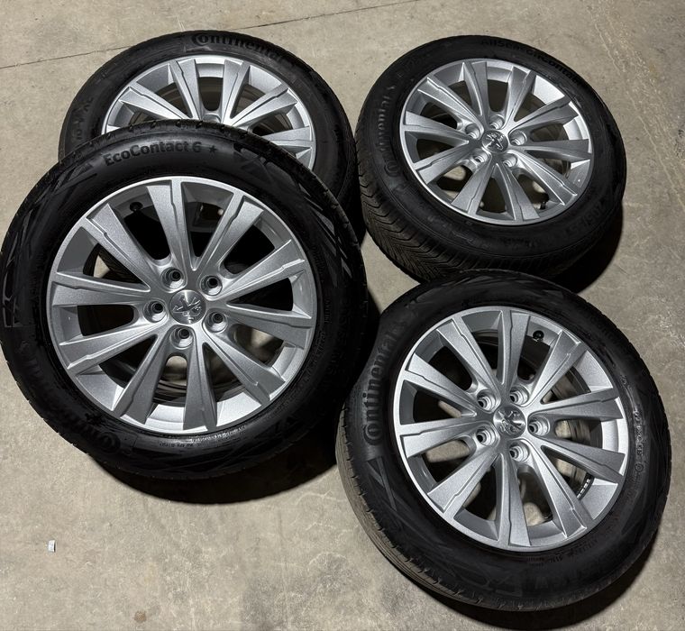 Peugeot Jantes e pneus 16”