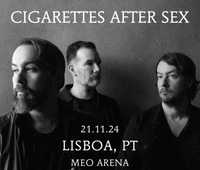 Bilhete Cigarettes After Sex Meo Arena Balcão 1