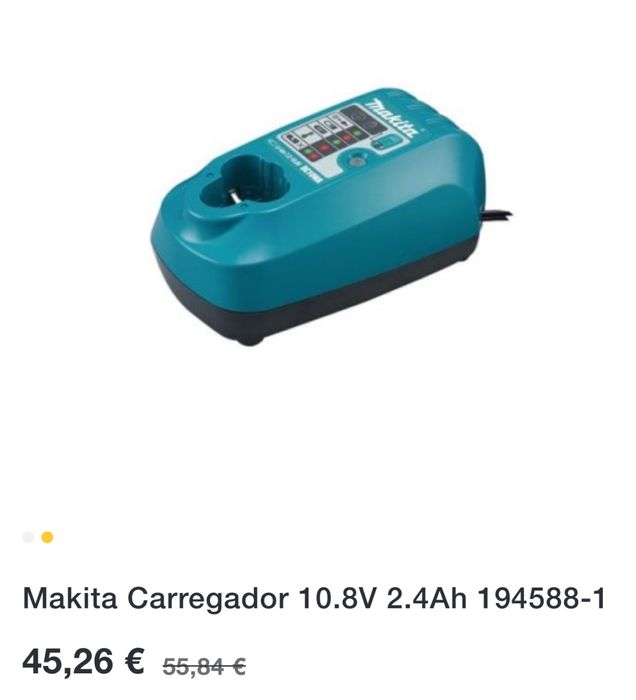 Carregador Makita DC10WA