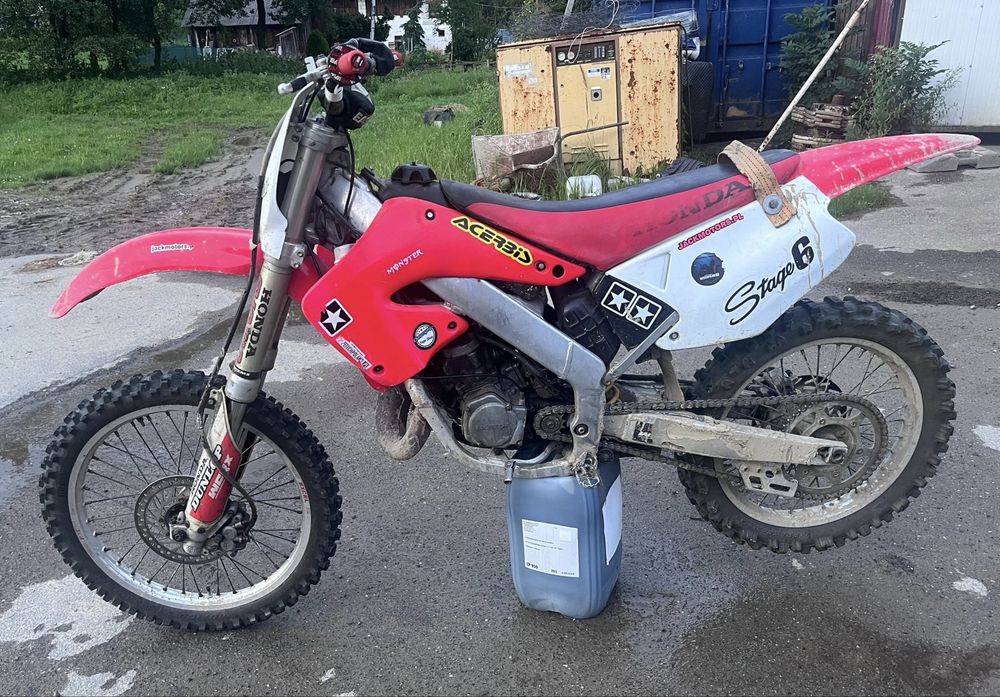 Honda cr 125 po remoncie
