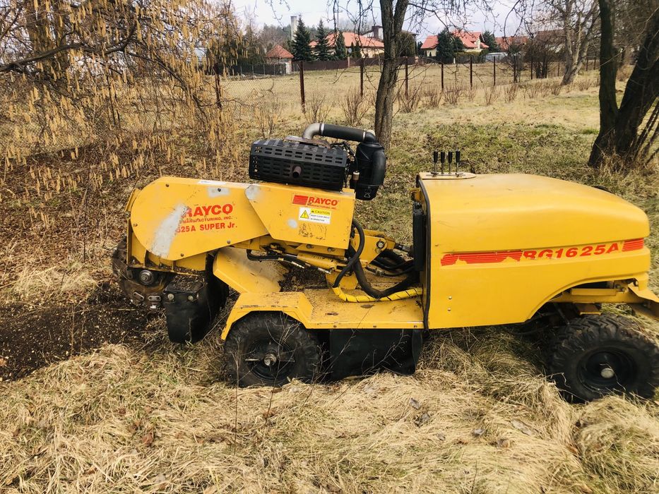 Frezowanie pni karp wycinka mulczer czyszenie  mazowieckie warszawa