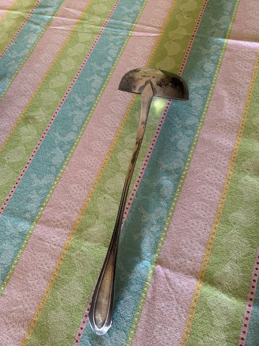 Przedwojenna chochla wazowa srebro 800 w.270g