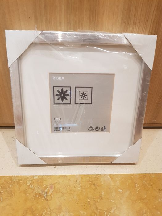 Moldura 1 Foto RIBBA IKEA Prateada