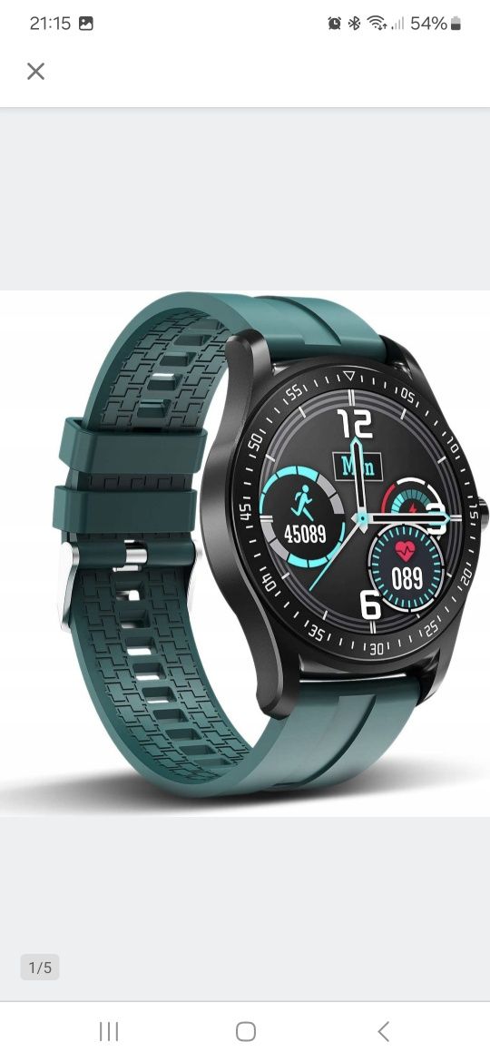 Smartwatch HopoFit Q86 Dotyk Tętno Powiadomienia