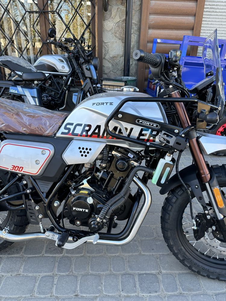 Мотоцикл Scrambler FT300-F6 forte