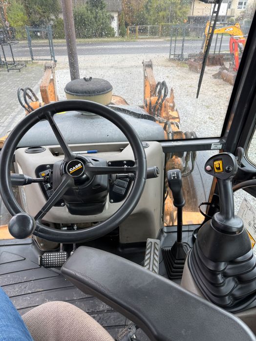 Koparko-Ładowarka CASE 580 T z 2012 roku koparka 3 łyżki MŁOT DO KUCIA