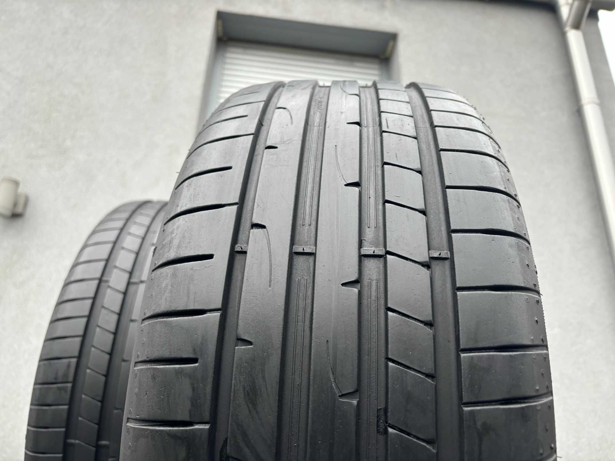 2szt letnie 255/45R18 Dunlop 7mm 2022r świetny stan! L6113 gwarancja