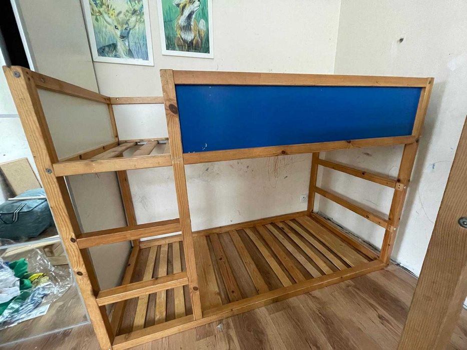 Łóżko Ikea Kura 70x160 przerabiane