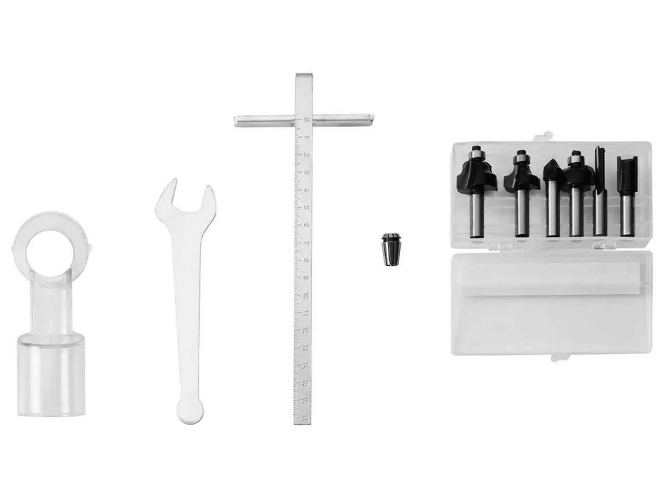 NEW! Акумуляторний безщітковий фрезер Parkside PPAKF 12 A1 + 6 фрез