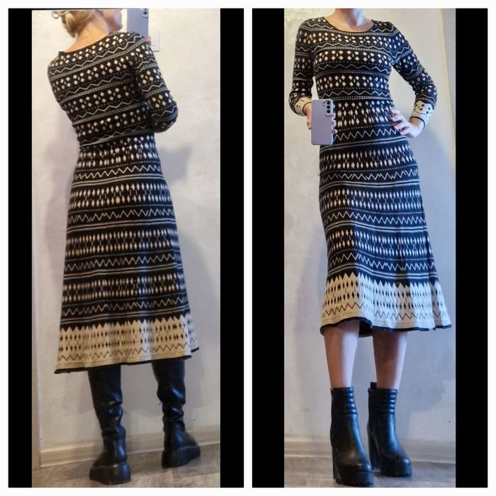 комбинация шелк армани платье с длинным рукавом