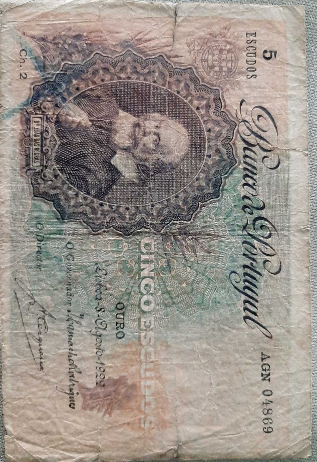 Notas coloniais de moçambique 1972 e arte sacra