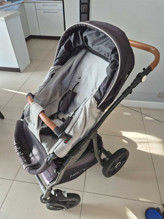 Wózek wielofunkcyjny 4 w 1 spacerówka,  gondola,  nosidełko, isofix