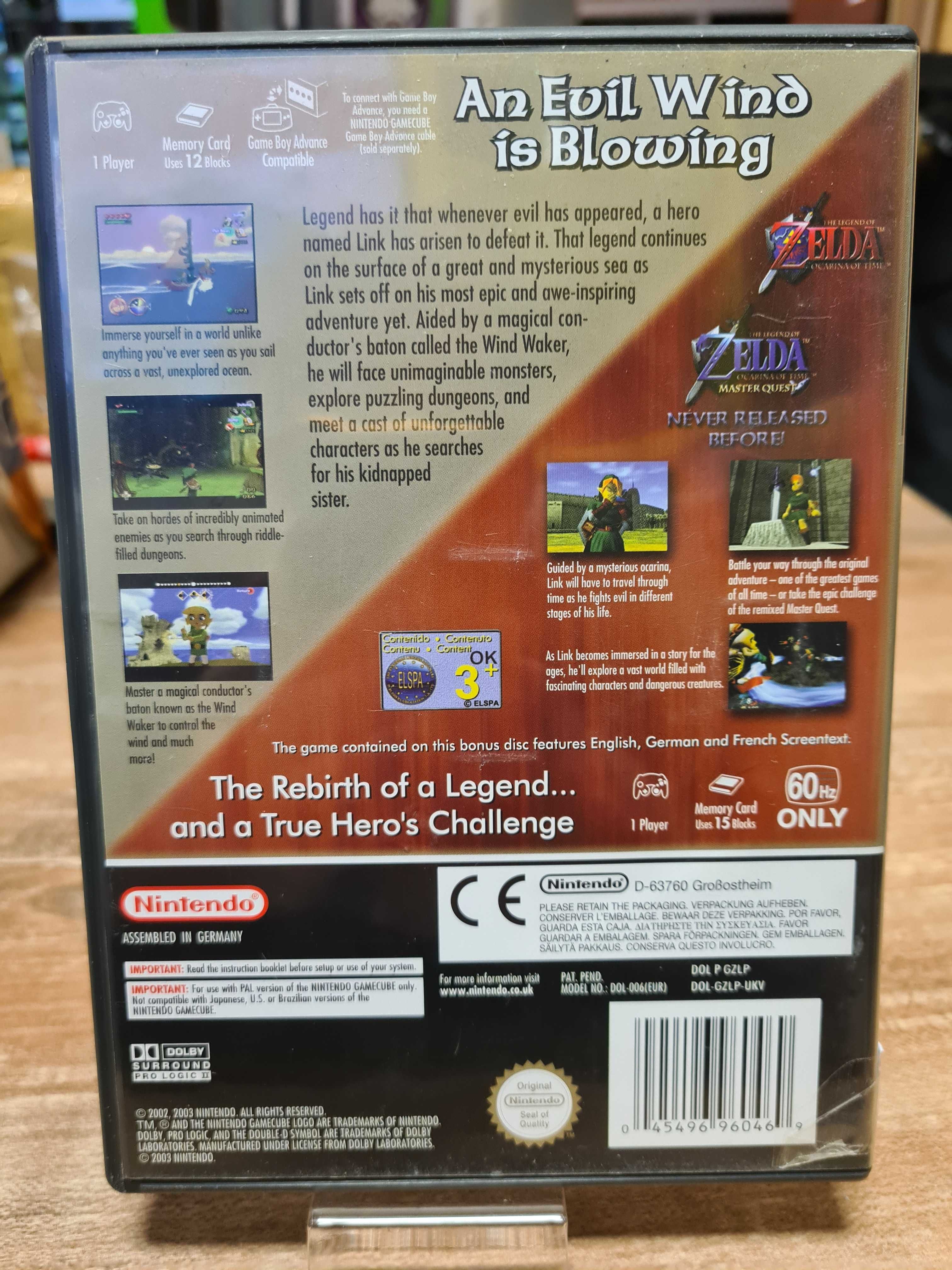 The Legend of Zelda: The Wind Waker GCN IDEAŁ, Sklep Wysyłka Wymiana