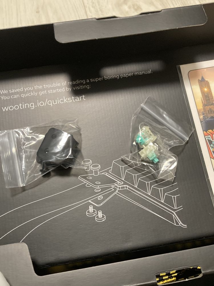Клавиатура wooting 60he+ (razer logitech hyperx asus apex pro)