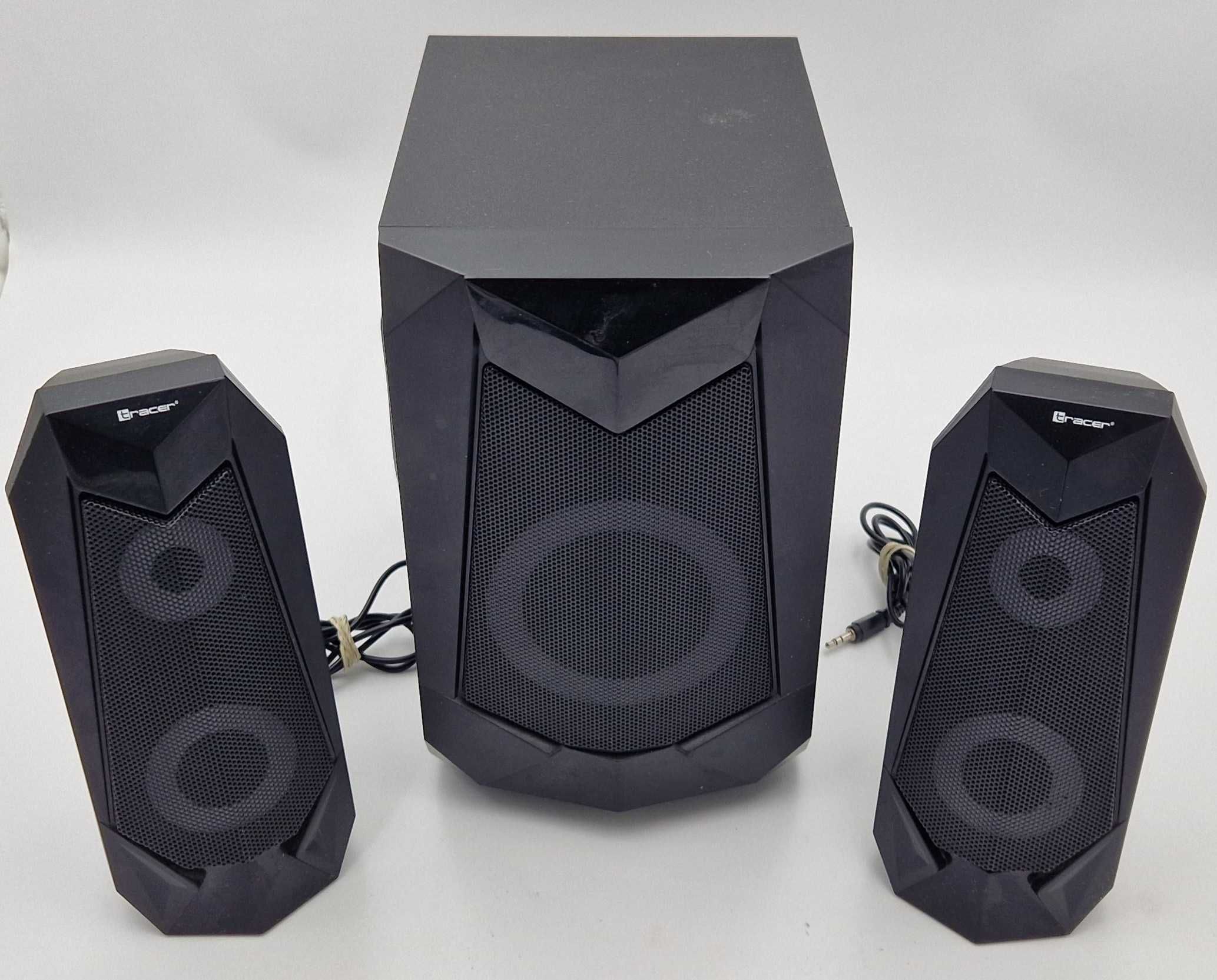 Głośniki Bezprzewodowe TRACER 20W Hi-Cube RGB Flow 2.1 3sztuki OKAZJA!