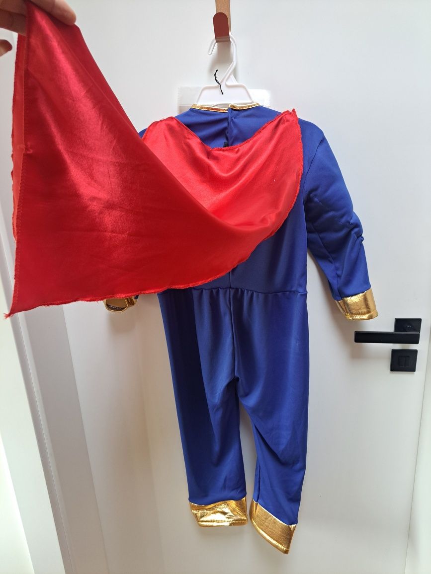 Strój Superbohater przebranie karnawałowe 105-116 cm