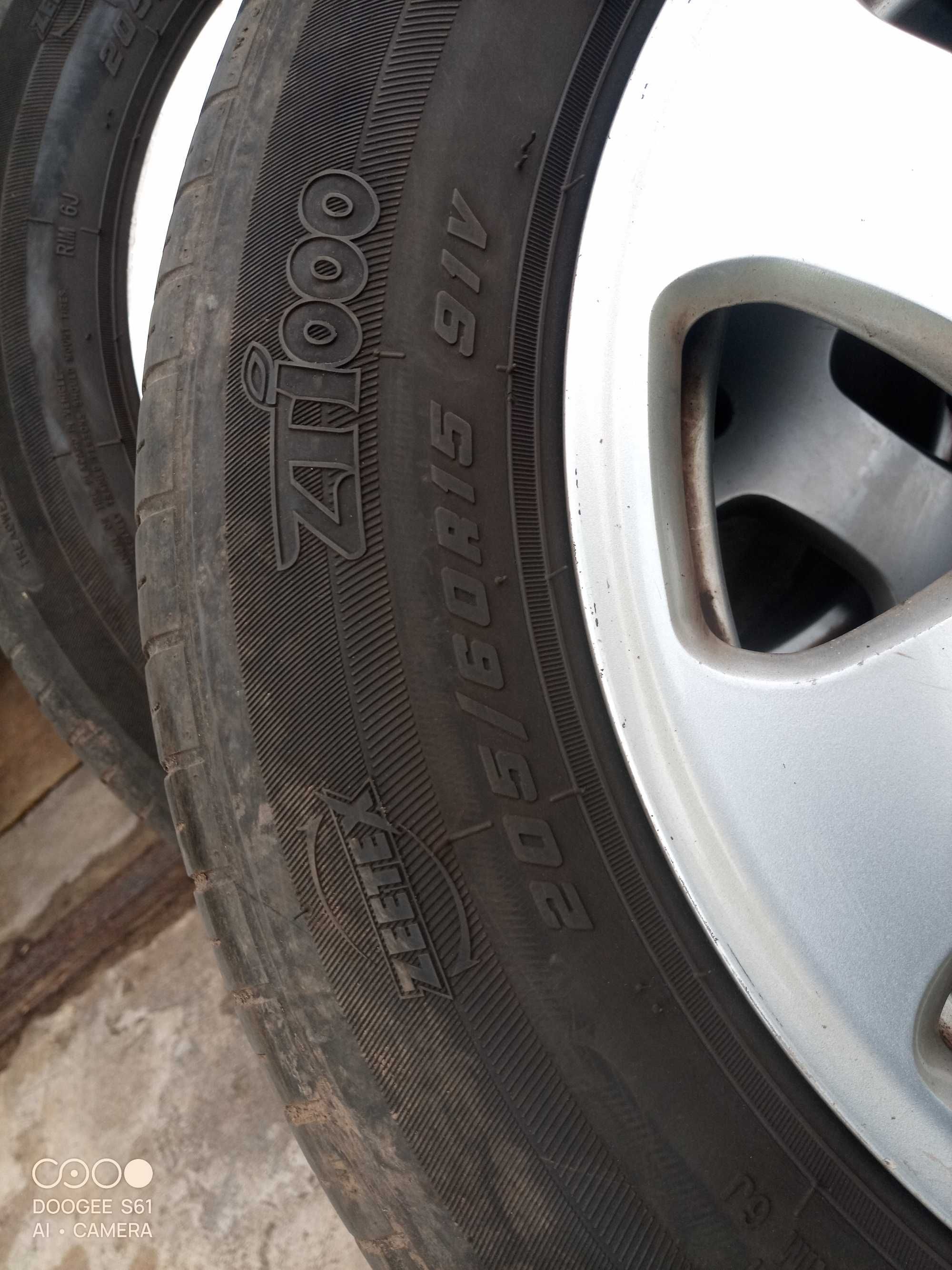 FELGI ALUSY AUDI ,VW ,SEAT - 5x112  + opony 205/60/15