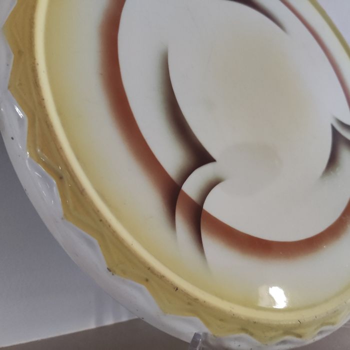 Grande Prato de bolos Art Deco "Bahuhaus" vintage