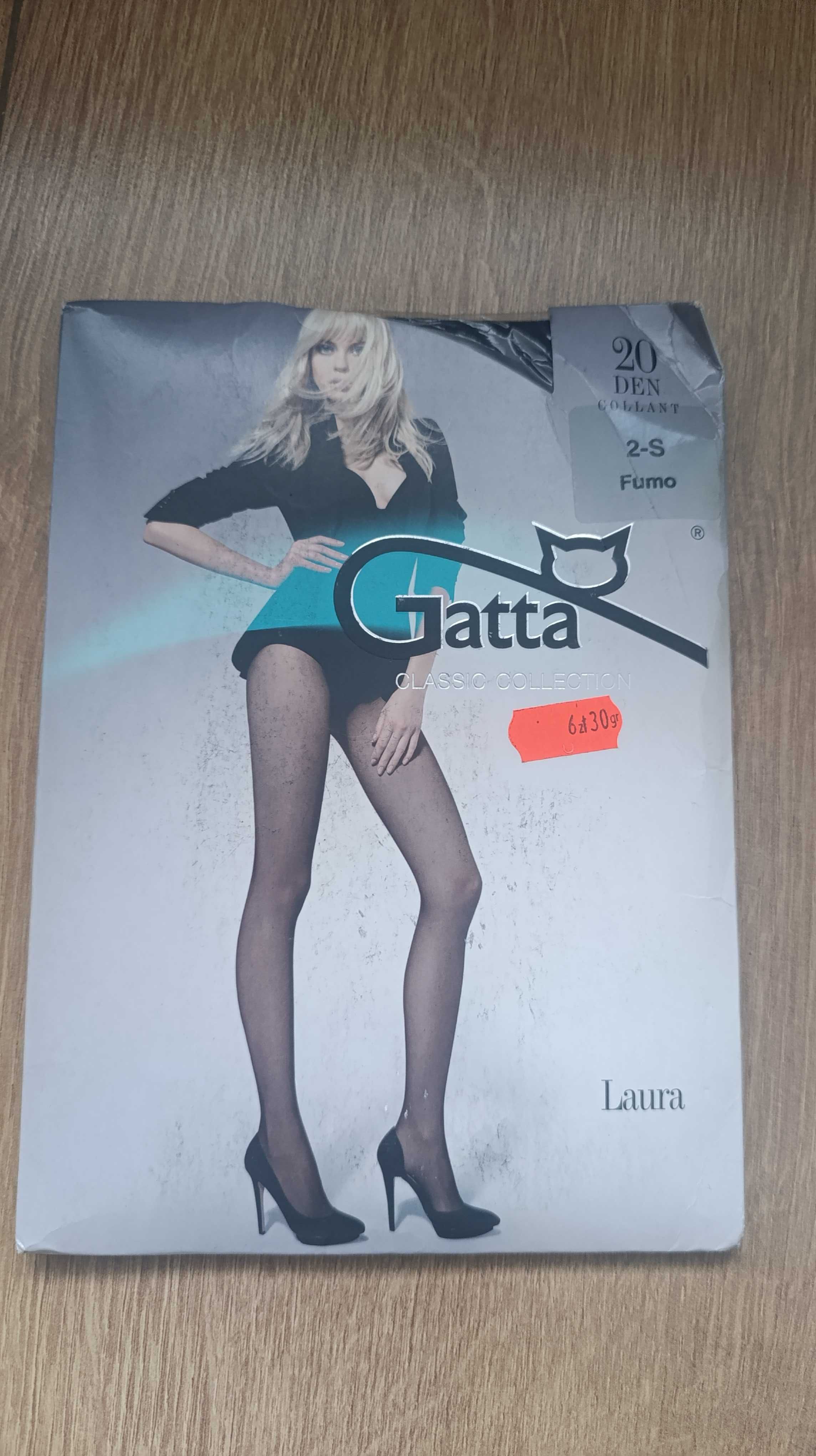 Czarne rajstopy Gatta Laura Fumo 2 S 20 DEN